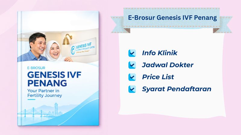Brosur Biaya Bayi Tabung Genesis IVF Penang